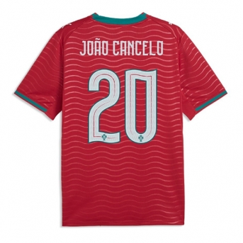 Billige Fotballdrakt Portugal Joao Cancelo #20 Replika Hjemmedrakt VM 2026 Kortermet